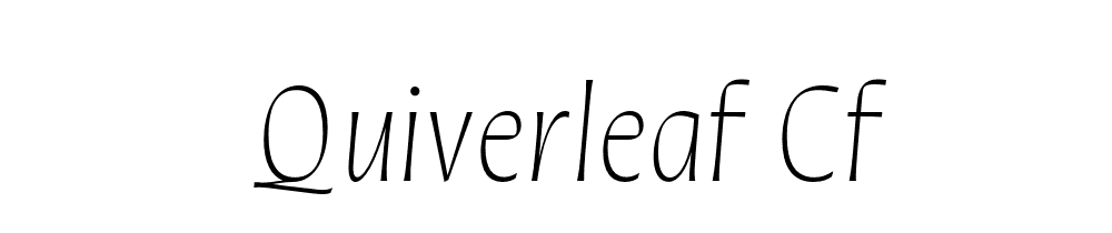 Quiverleaf Cf