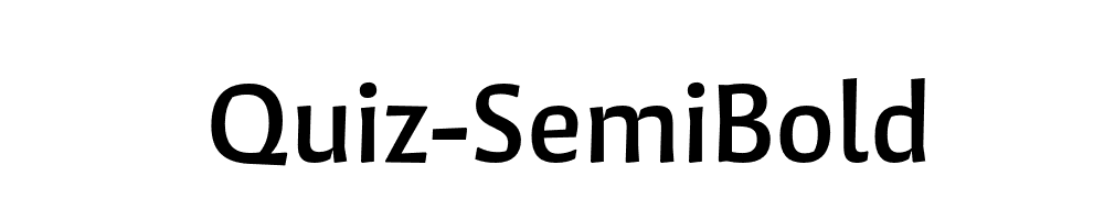 Quiz-SemiBold