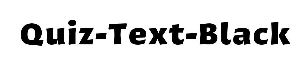 Quiz-Text-Black