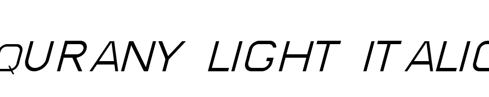 Qurany-Light-Italic