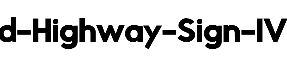 Rabbid-Highway-Sign-IV-Black