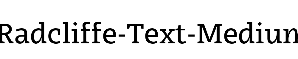 Radcliffe-Text-Medium