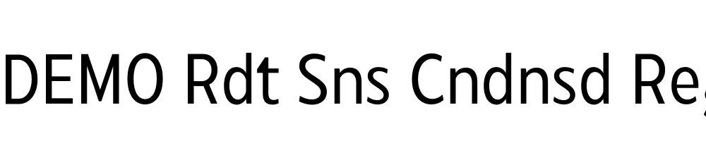 FSP DEMO Rdt Sns Cndnsd Regular