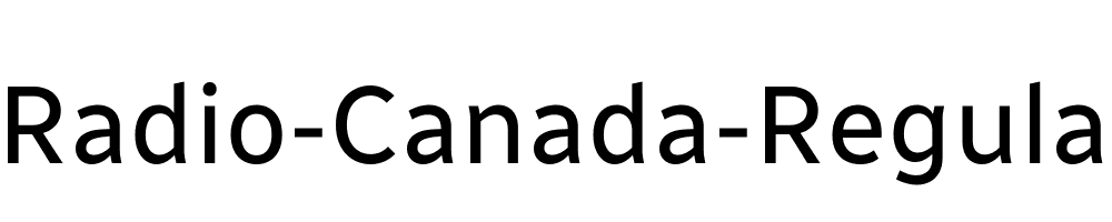 Radio-Canada-Regular