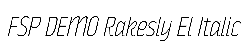 FSP DEMO Rakesly El Italic