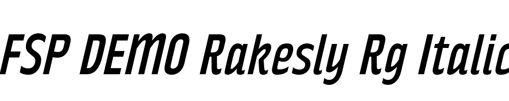 FSP DEMO Rakesly Rg Italic