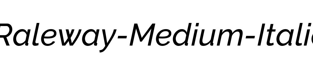 Raleway-Medium-Italic