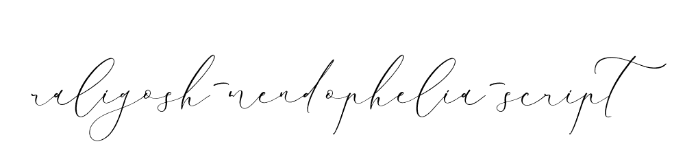 Raligosh Mendophelia Script