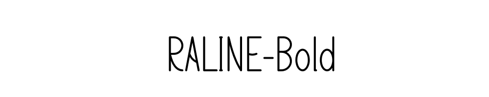 RALINE-Bold