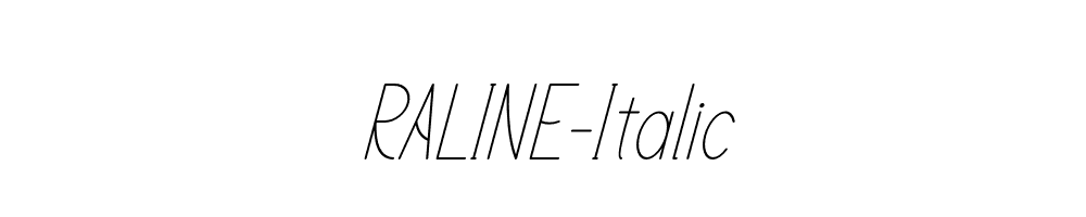 RALINE-Italic