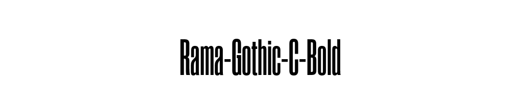 Rama-Gothic-C-Bold