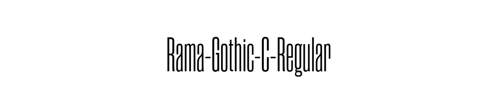 Rama-Gothic-C-Regular