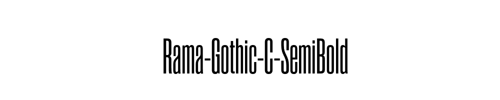 Rama-Gothic-C-SemiBold