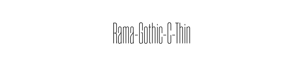 Rama-Gothic-C-Thin