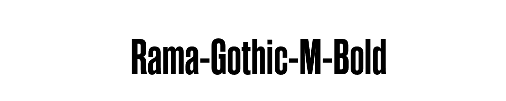 Rama-Gothic-M-Bold