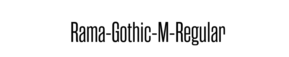 Rama-Gothic-M-Regular