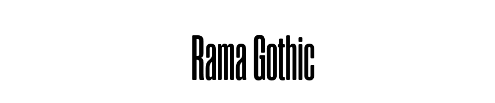 Rama Gothic