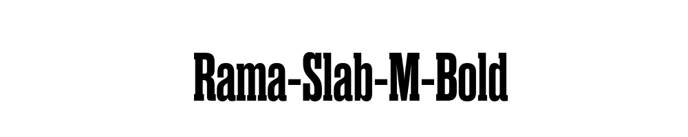 Rama-Slab-M-Bold