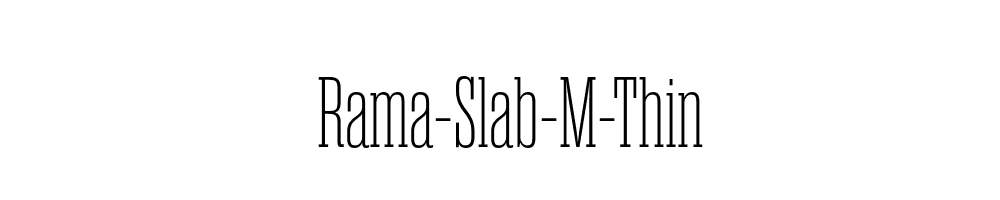 Rama-Slab-M-Thin