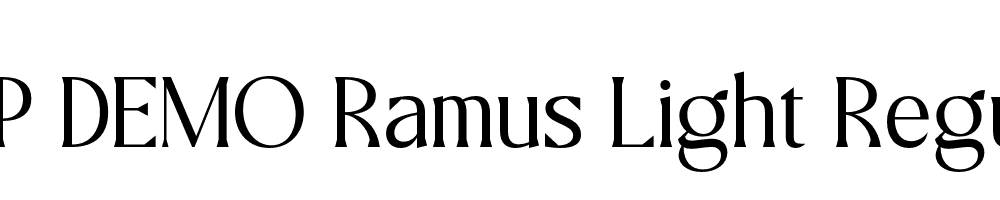 FSP DEMO Ramus Light Regular