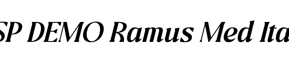 FSP DEMO Ramus Med Italic