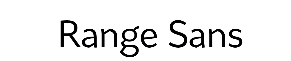 Range Sans