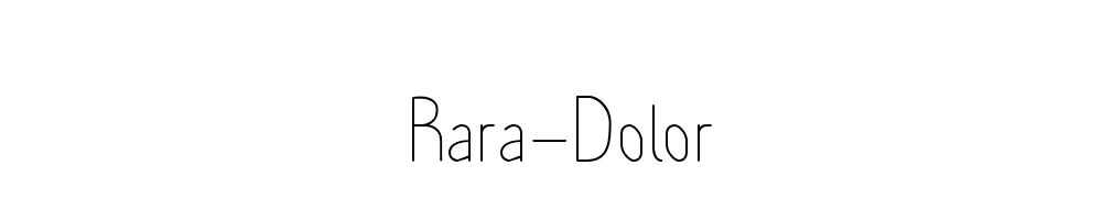 Rara-Dolor