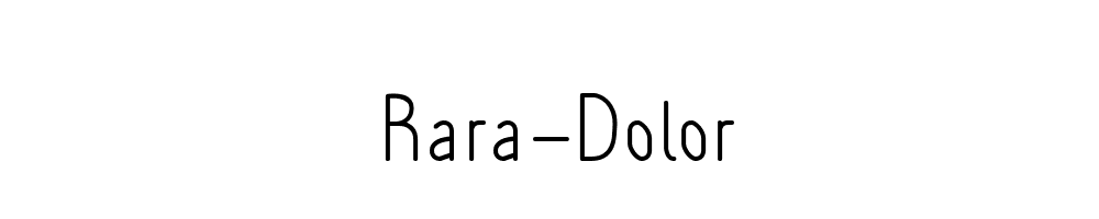 Rara-Dolor