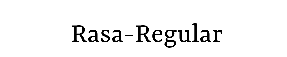 Rasa-Regular