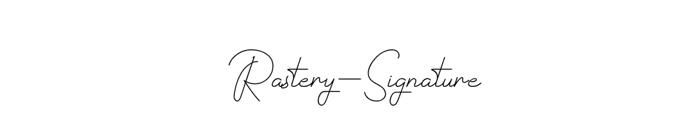 Rastery-Signature