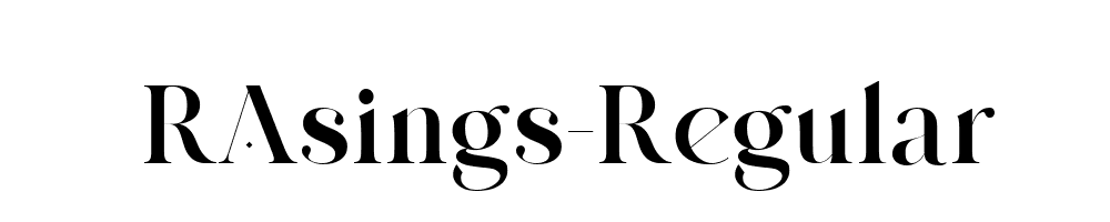 RAsings-Regular