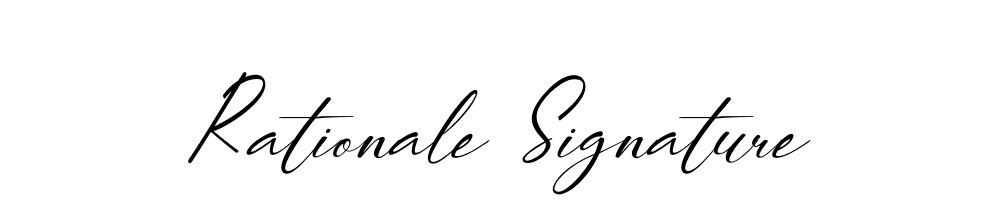 Rationale Signature