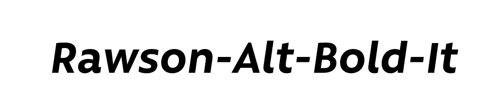 Rawson-Alt-Bold-It