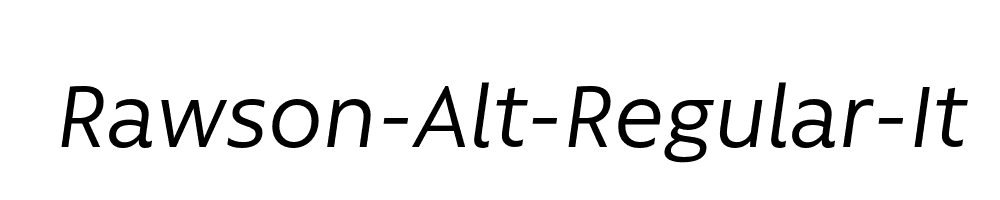 Rawson-Alt-Regular-It