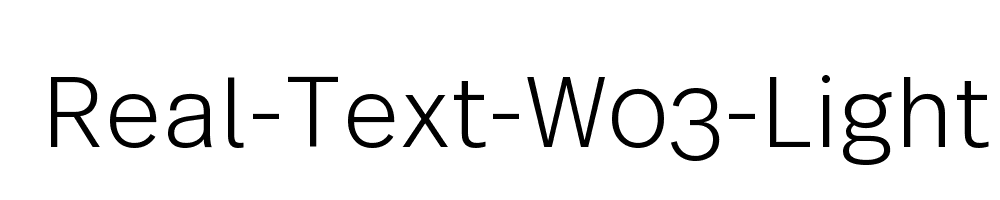 Real-Text-W03-Light