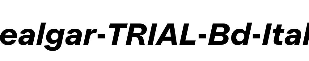 Realgar-TRIAL-Bd-Italic