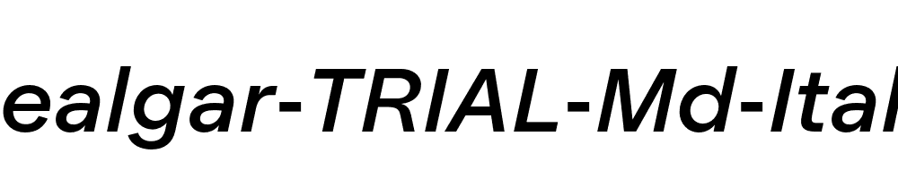 Realgar-TRIAL-Md-Italic