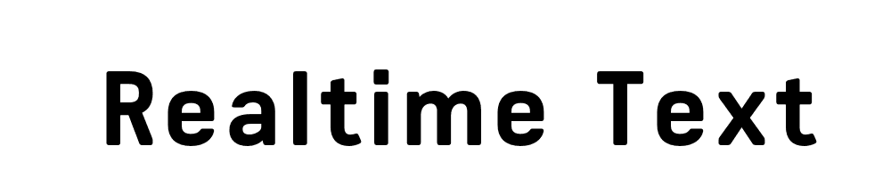 Realtime Text