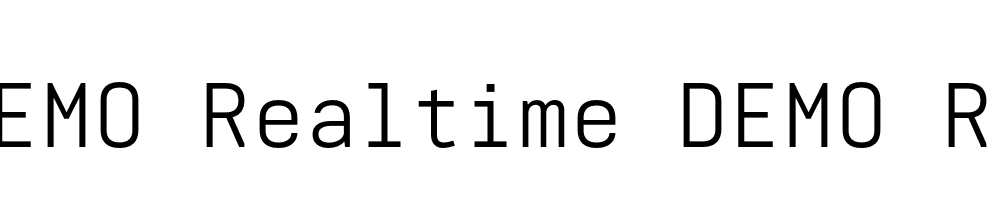 FSP DEMO Realtime DEMO Regular