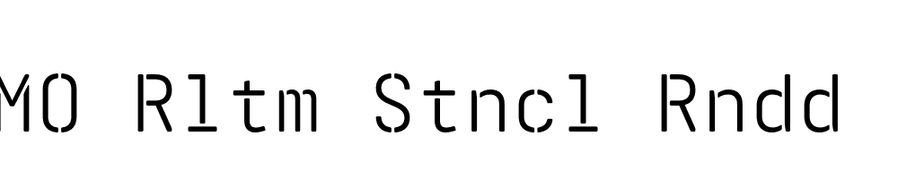 FSP DEMO Rltm Stncl Rndd Regular