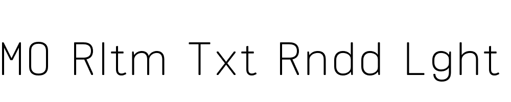 FSP DEMO Rltm Txt Rndd Lght Regular