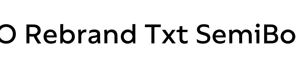 FSP DEMO Rebrand Txt SemiBold Regular