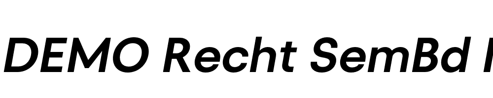 FSP DEMO Recht SemBd Italic