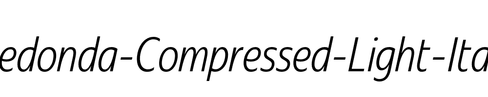 Redonda-Compressed-Light-Italic