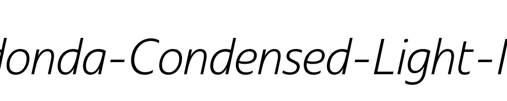 Redonda-Condensed-Light-Italic