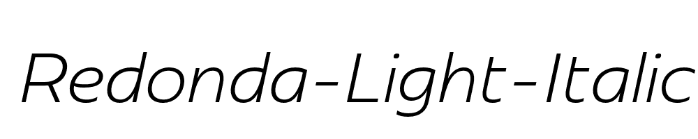 Redonda-Light-Italic