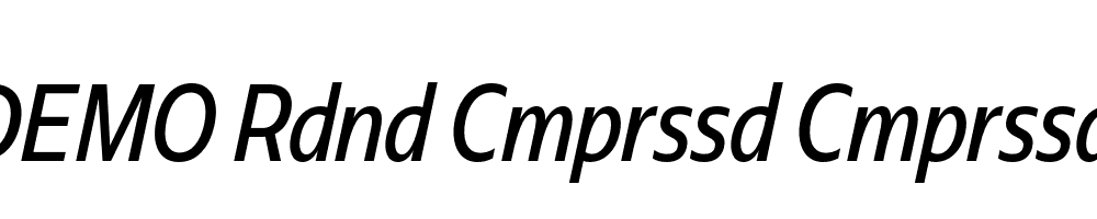 FSP DEMO Rdnd Cmprssd Cmprssd Italic