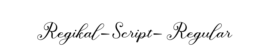 Regikal-Script-Regular