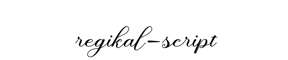 Regikal Script