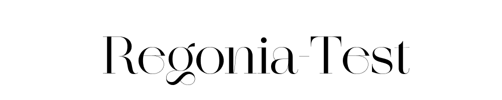 Regonia-Test